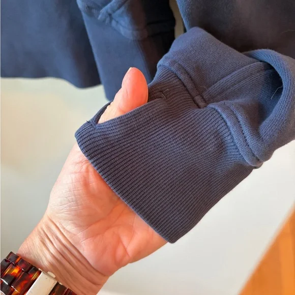Lululemon Scuba Oversize Half-Zip Hoodie - Mineral Blue - XS/S - Picture 5 of 5